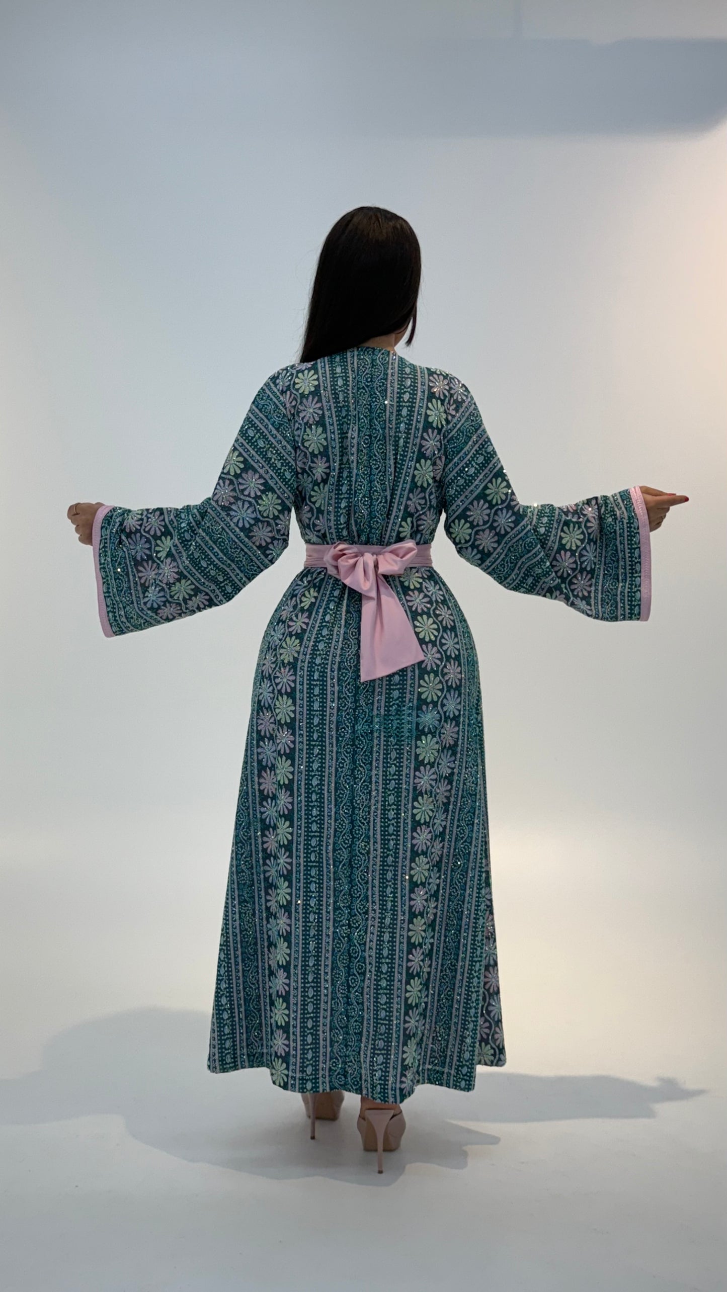 Marrakech Kaftan - Emerald Green
