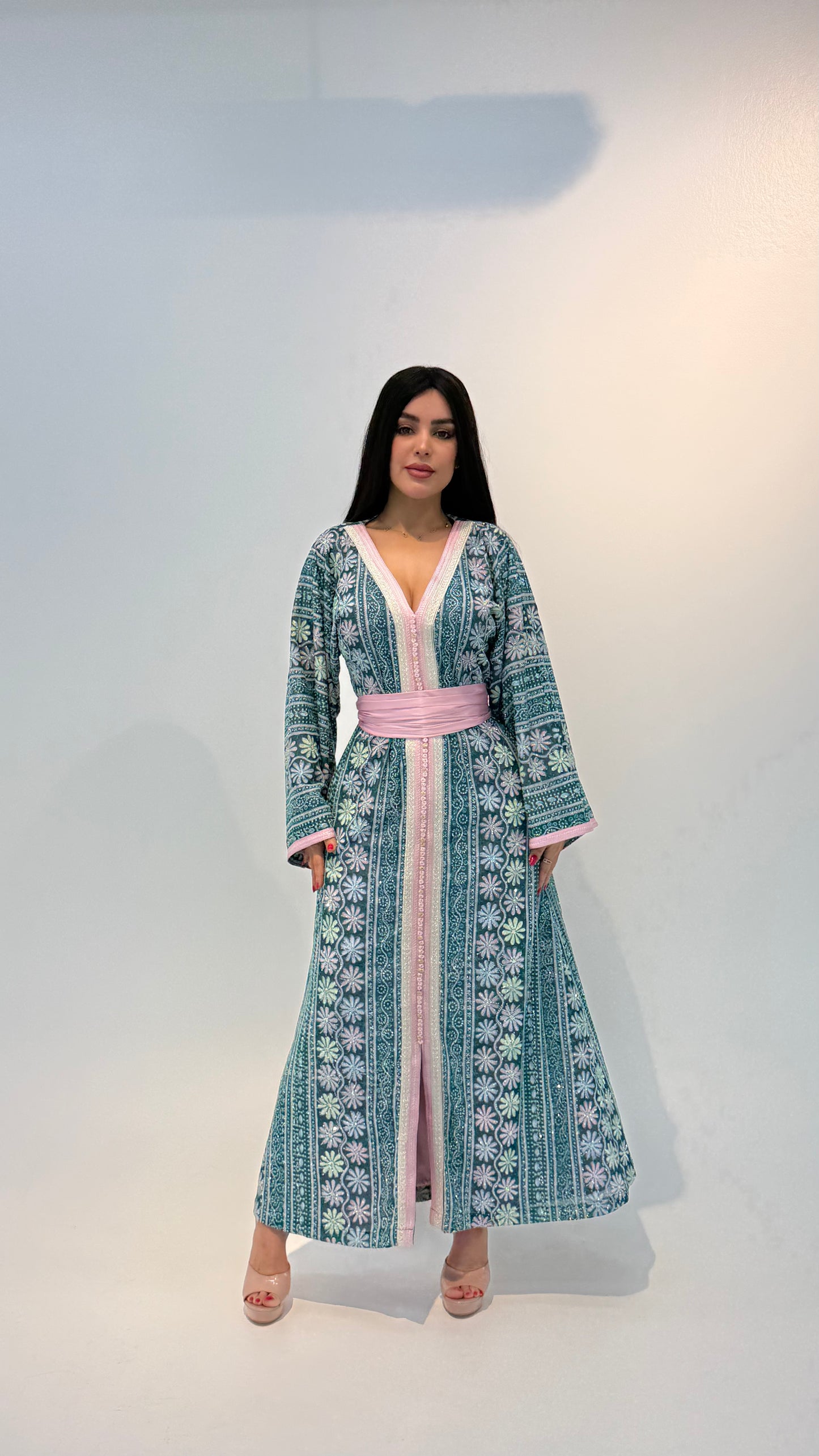 Marrakech Kaftan - Emerald Green