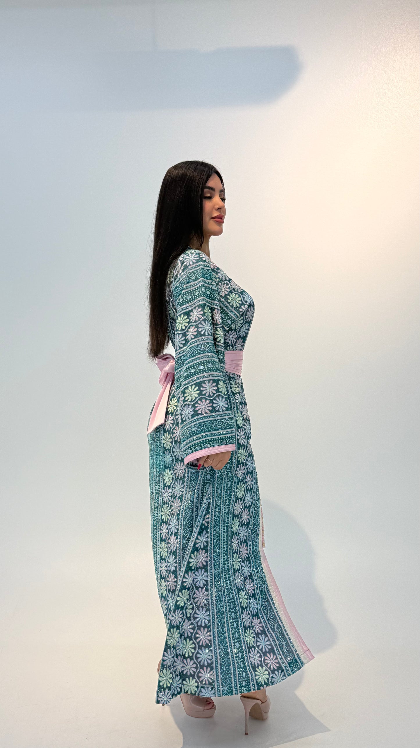 Marrakech Kaftan - Emerald Green